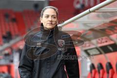 3. Liga; FC Ingolstadt 04 - TSV 1860 München; Cheftrainerin Sabrina Wittmann (FCI)