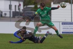 Kreisklasse - Saison 2025/26- TSV Etting - TSV Lenting - Arnold Azeem blau Etting - Stefan Hofmeier grün Lenting - Foto: Meyer Jürgen