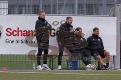 Bayernliga Nord - Saison 2026/27 - FC Ingolstadt 04 II - SV Fortuna Regensburg - Kevin Ulrich Trainer FCI links - Trainer Fabian Reichler Trainer FCI rechts - XXXXX -  Foto: Meyer Jürgen