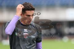 Toto-Pokal; SV Wacker Burghausen - FC Ingolstadt 04; vor dem Spiel Emre Gül (5, FCI)
