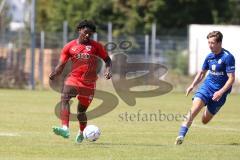 Bayernliga Nord - Saison 2023/2024 - FC Ingolstadt 04 - Würzburger FV 04 - Michael Udebuluzor (Nr.24 - FCI U21) - Foto: Meyer Jürgen