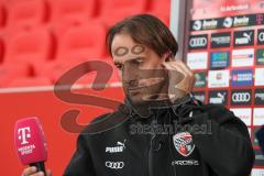 3.Liga - Saison 2022/2023 - FC Ingolstadt 04 -  SV Wehen Wiesbaden - Cheftrainer Rüdiger Rehm (FCI) - Foto: Meyer Jürgen