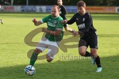 Bezirksliga - Saison 2024/25 - FC Gerolfing - TSV Gaimersheim - Den Lovric (Nr.20 - FC Gerolfing) - Denis Janjic (Nr.31 - TSV Gaimersheim) - Foto: Meyer Jürgen