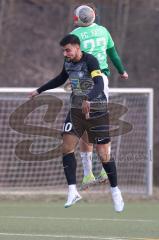 Bezirksliga - Saison 2025/26 - FC Fatih Ingolstadt - TSV 54 - DJK München - Sebastian Rutkowski (Nr.23 - FC Fatih) - Ahmet Ünal schwarz München - Foto: Meyer Jürgen