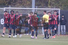 Bayernliga Nord - Saison 2024/25 - FC Ingolstadt 04 II - VFB Eichstätt -  Der 1:0 Führungstreffer durch - Johann Chirinos (Nr.13 - FCI U21) - jubel - - Foto: Meyer Jürgen