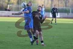 Bezirksliga - Saison 2024/25- FC Fatih Ingolstadt - SVN München - Roin Koblianidze (Nr.11 - FC Fatih) - Cenk Imsak blau München - Foto: Meyer Jürgen