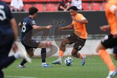 3.Liga - Saison 2023/2024 - Freundschaftsspiel - FC Ingolstadt 04 - SpVgg Unterhaching - David Udogu (Nr.47 - FCI) - Foto: Meyer Jürgen