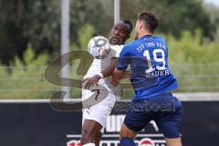 3. Liga; Testspiel; FC Ingolstadt 04 - TSV Rain/Lech; Moussa Doumbouya (27, FCI) Zweikampf Kampf um den Ball