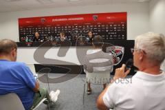 3. Liga - Saison 2024/25 - Pressekonferenz - FC Ingolstadt 04 -  - Presseraum -  - XXXXX - Foto: Meyer Jürgen