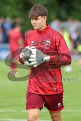 Toto Pokal; FC Sportfreunde Schwaig - FC Ingolstadt 04; vor dem Spiel Torwart Markus Ponath (1, FCI)