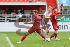 3. Liga; FC Ingolstadt 04 - SSV Jahn Regensburg; Torchance verpasst Simon Lorenz (32, FCI) Frederik Christensen (11, FCI)
