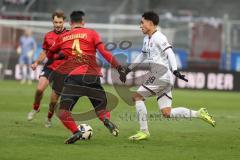 3. Liga; SV Wehen Wiesbaden - FC Ingolstadt 04; Deniz Zeitler (38, FCI) Mockenhaupt Sascha (4 SVWW)