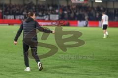 3. Liga; SC Verl - FC Ingolstadt 04; Ausgleich 2:2 Tor Jubel Treffer Simon Lorenz (32, FCI) Cheftrainerin Sabrina Wittmann (FCI)