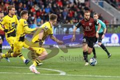 3. Liga; FC Ingolstadt 04 - Borussia Dortmund II; David Kopacz (29, FCI)