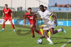 3. Liga; FC Ingolstadt 04 - Trainingslager, Testspiel, FC Kottern; Daouda Beleme (9, FCI) Torchance