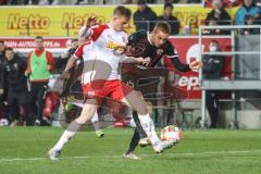 2.BL; SSV Jahn Regensburg - FC Ingolstadt 04; Torschuß nicht geglückt Filip Bilbija (35, FCI)