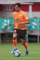 3.Liga - Saison 2023/2024 - Freundschaftsspiel - FC Ingolstadt 04 - SpVgg Unterhaching - Arian Llugiqi (Nr.25 - FCI). -Foto: Meyer Jürgen