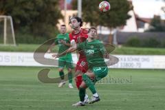 Landesliga - Saison 2024/25 - SV Manching - FSV Pfaffenhofen - Stefan Müller (Nr.7 - SV Manching) - Binder Dominik rot Paf -  - Foto: Meyer Jürgen