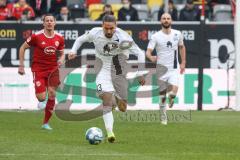 2.BL; Fortuna Düsseldorf - FC Ingolstadt 04; Angriff Valmir Sulejmani (33, FCI)