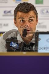 3. Liga; Erzgebirge Aue - FC Ingolstadt 04; Pressekonferenz Cheftrainer Michael Köllner (FCI)