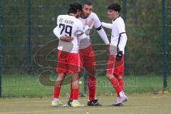 Bezirksliga - Saison 2024/25 - FC Fatih Ingolstadt - SpVgg Kammerberg -  Der 1:0 Führungstreffer durch - David Meier (Nr.14 - FC Fatih) - jubel  - Foto: Meyer Jürgen