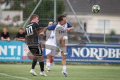 Kreisklasse - Saison 2026/27 - TSV Etting - SV Sandersdorf - Jonas Knon weiss Etting  - Paul Belousow - Foto: Meyer Jürgen