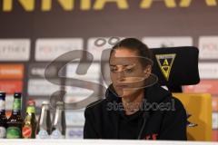 3. Liga - Saison 2024/25 - Alemannia Aachen - FC Ingolstadt 04  - Cheftrainerin Sabrina Wittmann (FCI) bei der PK nach dem Spiel - XXXXX - Foto: Meyer Jürgen