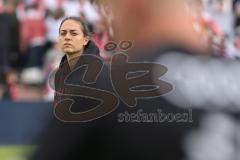 3. Liga; Energie Cottbus - FC Ingolstadt 04; vor dem Spiel Cheftrainerin Sabrina Wittmann (FCI)