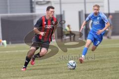 Bayernliga Nord - Saison 2024/25 - FC Ingolstadt 04 II - FC Münchberg - Florian Pollak (Nr.14 - FCI U21) - XXXXX - Foto: Meyer Jürgen