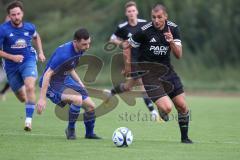Bezirksliga - Saison 2025/26- TSV Gaimersheim - ASV Dachau - Nicolae Nechita (Nr.19 - TSV Gaimersheim) - Stefan Aust blau Dachau - Foto: Meyer Jürgen