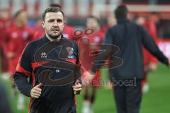 3. Liga; FC Ingolstadt 04 - MSV Duisburg; vor dem Spiel Co-Trainer Fabian Reichler (FCI)