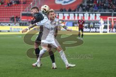 3. Liga - Saison 2024/25 - FC Ingolstadt 04 - 1. FC Saarbrücken - XXXXX - XXXXX - Foto: Meyer Jürgen - Benjamin Kanuric (Nr.8 - FCI)