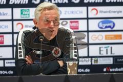 3. Liga; FC Viktoria Köln - FC Ingolstadt 04; InterviewPressekonferenz Cheftrainer Olaf Janßen (Köln)