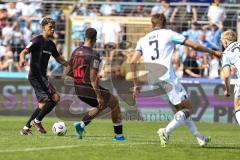 3. Liga; TSV 1860 München - FC Ingolstadt 04; Yann Sturm (7, FCI) Marcel Costly (22, FCI) Voet Siemen (3 TSV)
