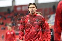 3. Liga; FC Ingolstadt 04 - Rot-Weiss Essen; vor dem Spiel Dennis Kaygin (10, FCI)