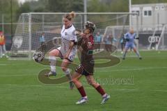 DFB Pokal - Frauen - Saison 2025/26 - FC Ingolstadt 04 Frauen - 1. FC Nürnberg - Theresa Keitel (Nr.7 - FC Ingolstadt Frauen I) - Polaskova Aneta rot Nürnberg - Foto: Meyer Jürgen