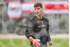 3. Liga; TSV Havelse - FC Ingolstadt 04; vor dem Spiel Torwart David Klein (47, FCI)