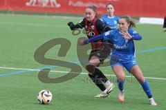 2. Bundesliga Frauen - Saison 2024/25 - FC Ingolstadt 04 Frauen - SV Meppen - Nadja Burkhard (Nr.7 - FCI Frauen) - Steenwijk Jenske blau Meppen - Foto: Meyer Jürgen