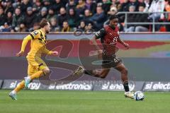 3. Liga; FC Ingolstadt 04 - SG Dynamo Dresden; Bryang Kayo (48, FCI)