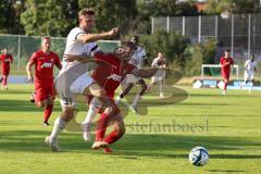 3. Liga; FC Ingolstadt 04 - Trainingslager, Testspiel, FC Kottern; Julian Kügel (31, FCI) Zweikampf Kampf um den Ball