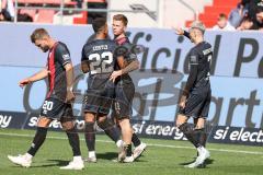 3. Liga; FC Ingolstadt 04 - FC Hansa Rostock; Tor Jubel Treffer Kopfball Sebastian Grönning (11, FCI) Marcel Costly (22, FCI) Dennis Borkowski (7, FCI) Yannick Deichmann (20, FCI)