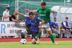 Sparkassenpokal - DJK Ingolstadt - FC Gerolfing - Michael Anspann blau DJK Ingolstadt - Foto: Jürgen Meyer