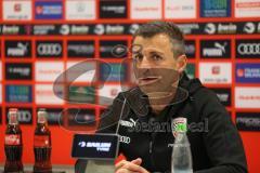 3.Liga - Saison 2022/2023 - FC Ingolstadt 04 -  - Pressekonferenz - Cheftrainer Michael Köllner (FCI)-  - Foto: Meyer Jürgen