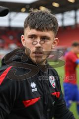3. Liga; FC Ingolstadt 04 - SSV Ulm; Sieg Jubel Freude nach dem Spiel Linus Rosenlöcher (19, FCI)