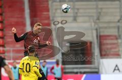 3. Liga; FC Ingolstadt 04 - Borussia Dortmund II; Tobias Schröck (21, FCI) Michel Falko (10 BVB2)