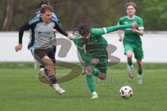 Bezirksliga - Saison 2025/26 - TSV Ober./Unterhaunstadt - FC Gerolfing - Ahmet Altay (Nr.25 - FC Gerolfing) - Fabio Udella grau Ober./Unterhaunstadt - Foto: Meyer Jürgen