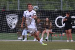 Freundschaftsspiel - Saison 2024/25 - FC Ingolstadt 04 II - TSV Rain/Lech  - Aurel Kuqanaj (Nr.27 - FCI U21) - XXXXX - Foto: Meyer Jürgen