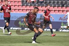 3. Liga; FC Ingolstadt 04 - Hallescher FC; Tor Jubel Treffer Marcel Costly (22, FCI)