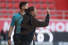3. Liga - Saison 2024/25 - FC Ingolstadt 04 - SV Wehen Wiesbaden - Cheftrainerin Sabrina Wittmann (FCI) - XXXXX - Foto: Meyer Jürgen