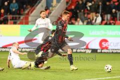 3. Liga; FC Ingolstadt 04 - Energie Cottbus; Torchance verpasst Sebastian Grönning (11, FCI) Deniz Zeitler (38, FCI) Hasse Tobias (14 ECO)